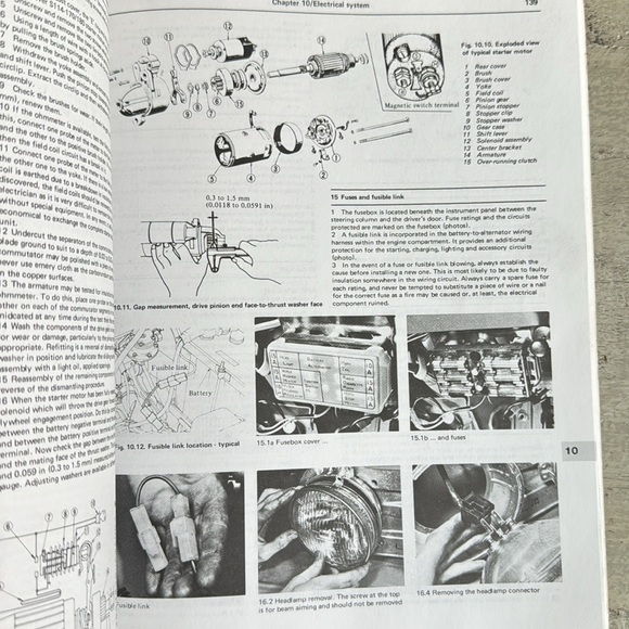 Haynes repair manual for 1973-1979 620 Series pick-up truck 💛 Excellent shape! - Picture 6 of 10